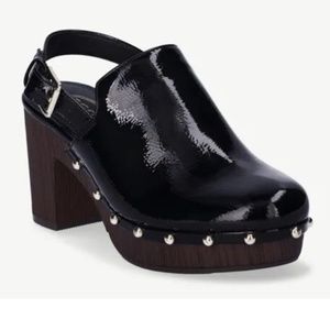 Scoop NYC Women’s Black Clogs Shoes Size 8.5 NEW